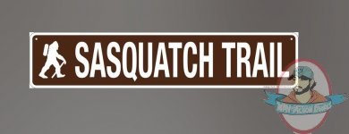 Sasquatch Trail Street Sign by Signs4Fun