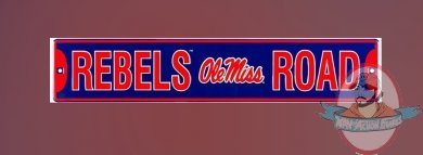 Ole Miss Rebels Road Street Sign by Signs4Fun