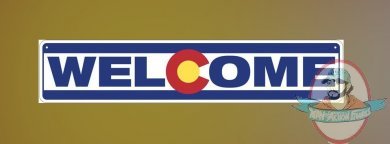Welcome Colorado Street Sign by Signs4Fun