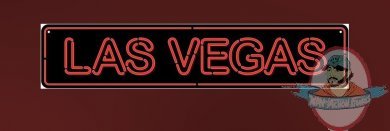 Neon Las Vegas Street Sign by Signs4Fun