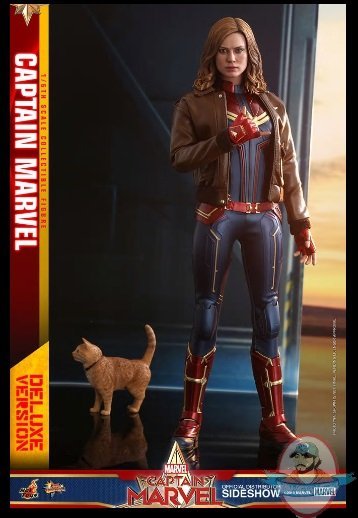 1/6 Scale Captain Marvel Deluxe Movie Masterpiece Hot Toys 904311