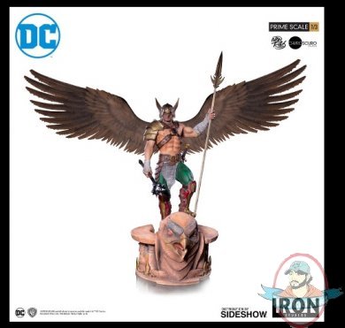 1/3 Scale Dc Hawkman (Open Wings) Statue Iron Studios 904543