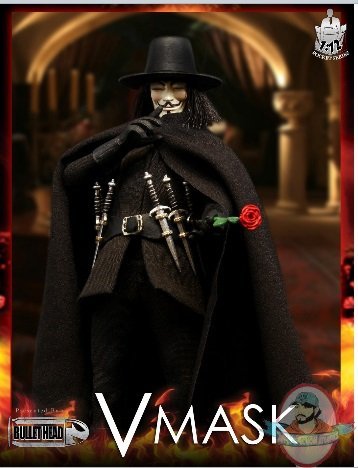 1/12 Scale V for Vendetta Figure BH004 Bullet Head