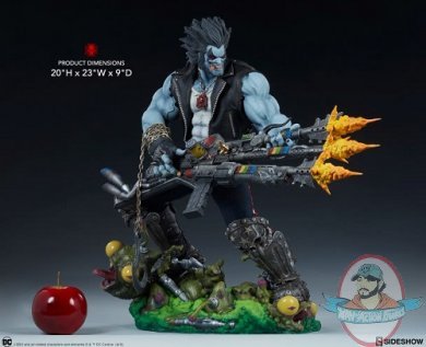 Dc Comics Lobo Maquette Statue By Sideshow Collectibles 300682