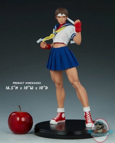 Street Fighter Sakura Classic Statue Pop Culture Shock 904555