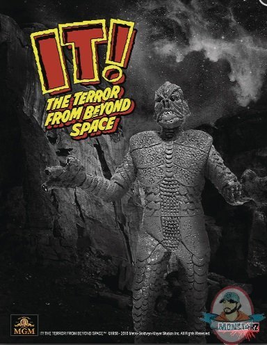 It Terror from Beyond Space Black & White 3-3/4 inch Retro Figure