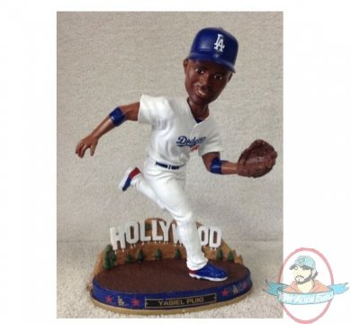 MLB Yasiel Puig LA Dodgers City Bobble 10 Inch Bobblehead