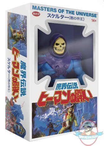 Motu 5.5" Vintage Wave 4 Skeletor Figure Japanese Box Super 7