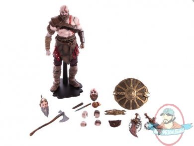 1/6 Scale God of War Kratos Deluxe Collectible Figure by Mondo 904696