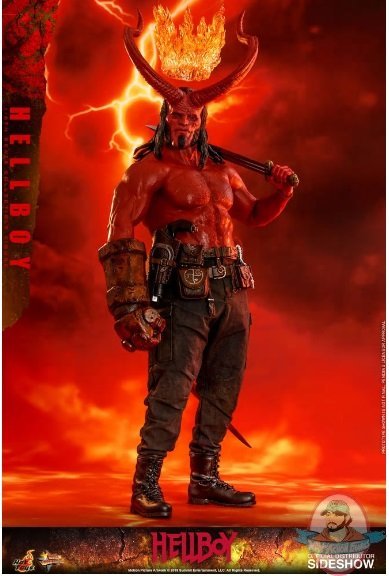 1/6 Scale Hellboy Action Figure Hot Toys 904668