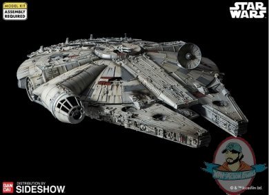 Star Wars Millennium Falcon Model Kit Bandai 904605