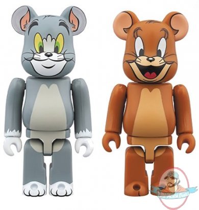 Tom & Jerry 100% Bearbrick 2 Pack by Medicom 
