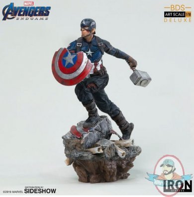 1:10 Marvel Avengers Endgame Captain America Dlx Iron Studios 904763