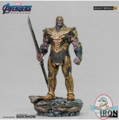 1/4 Avengers Endgame Thanos Statue Iron Studios 904811
