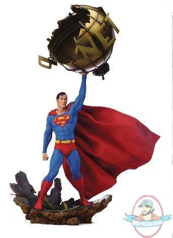 Dc 1/6 Scale Grand Jester Studios Superman Statue Enesco 905368