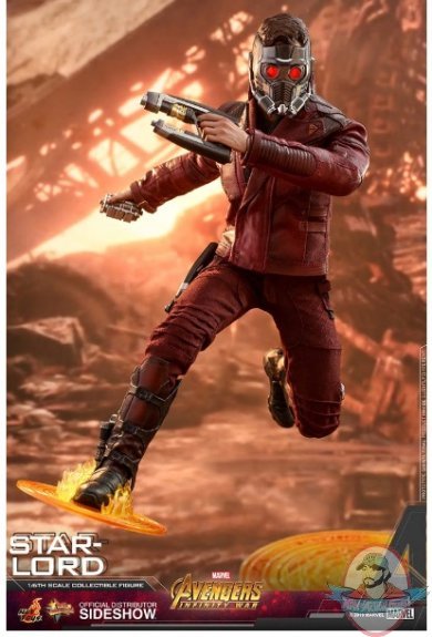 1/6 Avengers Infinity War Star-Lord Figure Hot Toys 903724