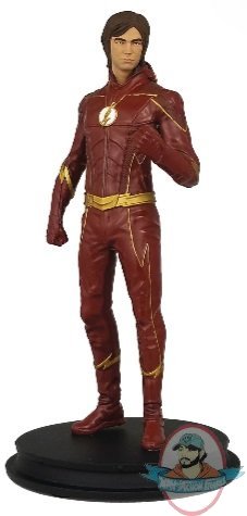 Dc Cw Flash Once & Future Flash Statue Icon Heroes