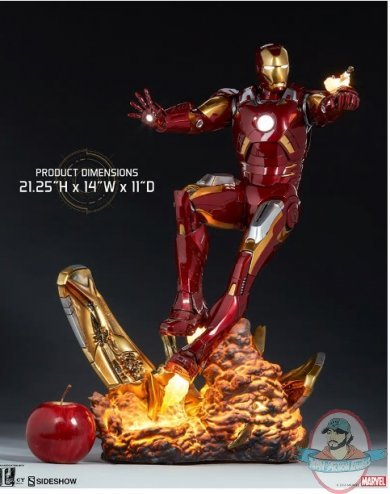 Marvel Iron Man Mark VII Maquette Sideshow Collectibles 300281