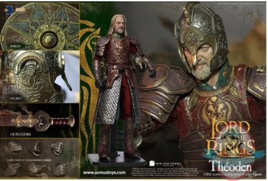 1:6 The Lord of the Rings Series THéOden ASM LOTR022 Asmus Toys