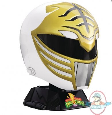 Power Rangers Lightning Collection MMPR White Ranger Helmet by Hasbro
