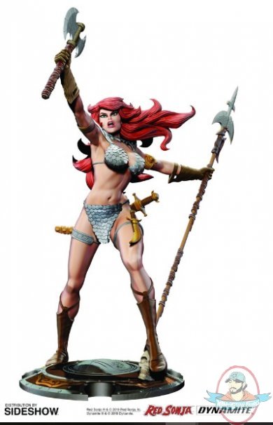 Red Sonja Statue By Dynamite Entertainment