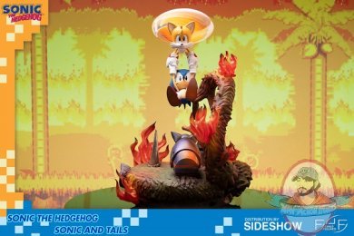 Sonic the Hedgehog Sonic and Tails Statue First 4 Figures