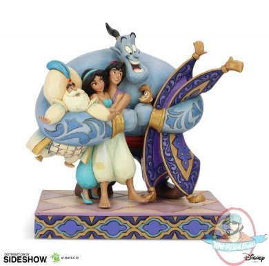 Disney Aladdin Group Hug Figurine Enesco