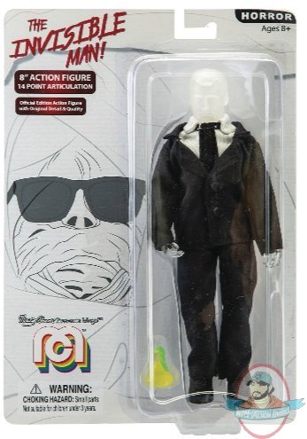 Mego Horror Wave 5 Invisible Man 8 inch Figure