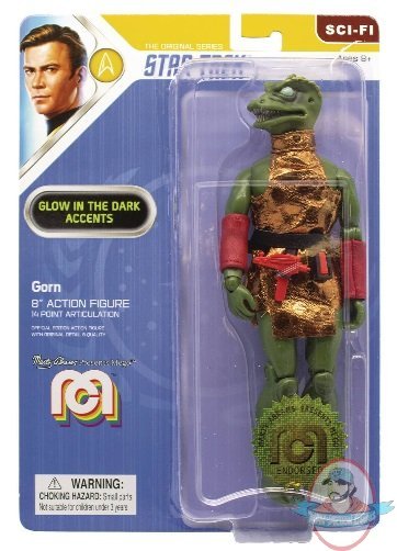 Mego Sci-Fi Wave 6 Star Trek Gorn Gid 8 inch Figure