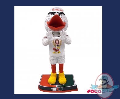 Miami Hurricanes Mascot Turnover Chain Bobblehead Forever Collectibles | Man of Action Figures