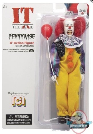 Mego Horror Wave 7 It 1990 Pennywise 8 inch Figure