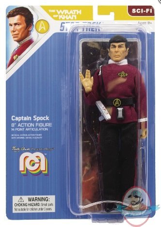 Mego Sci-Fi Wave 7 Star Trek 2 Movie Captain Spock 8 inch Figure