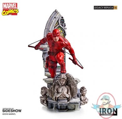 1/4 Scale Marvel Daredevil Statue Iron Studios 904959