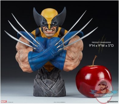 Marvel X-Men Wolverine Bust by Sideshow Collectibles 400345