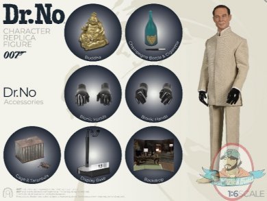 1/6 James Bond Dr No Limited Collection Figure BIG Chief Studio 905204