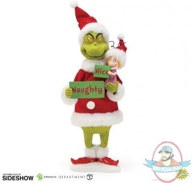 Grinch Naughty or Nice Figurine Department 56 905262