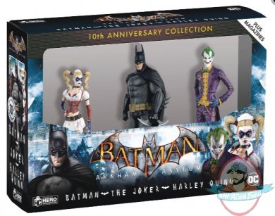 Dc Batman Arkham Asylum 3 Figurine Box Set Eaglemoss