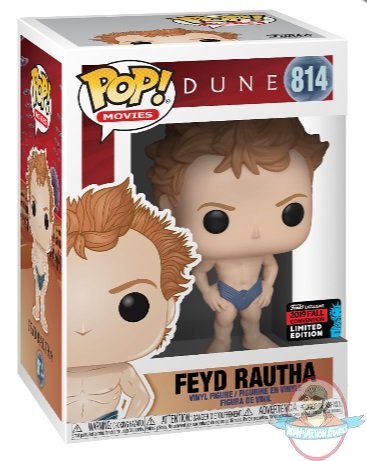 Pop! Movies Dune Feyd Rautha #814 Exclusive Figure Funko