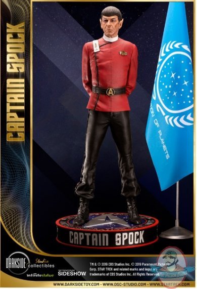 1/3 Star Trek Leonard Nimoy as Captain Spock Museum Statue 905455