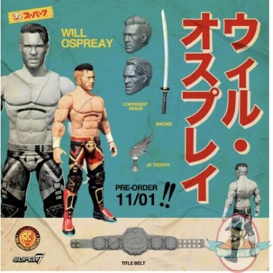 Wrestling Ultimates Wave 1 Will Ospreay Figure Super 7