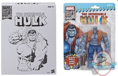 Marvel Vintage 80Th Anniversary Grey Hulk Figure Hasbro Man of