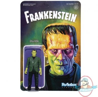 Universal Monsters Wave 2 Frankenstein Figure ReAction Super 7