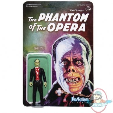 Universal Monsters Wave 2 Phantom of The Opera Figure ReAction Super 7