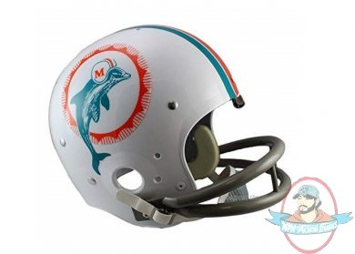 Miami Dolphins 1972 Throwback Football Helmet Riddell