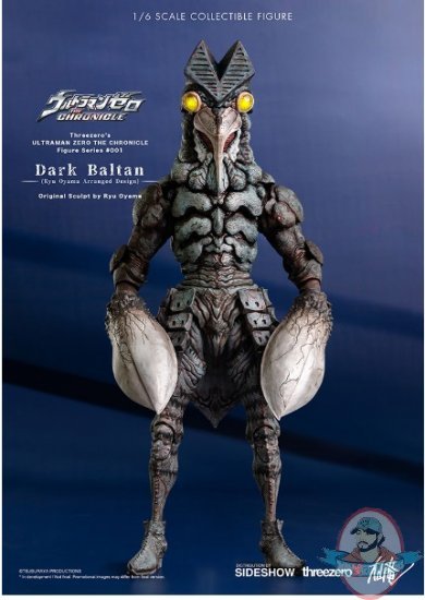 1/6 Scale Ultraman Zero Ryu Oyama Dark Baltan Figure ThreeZero 905505