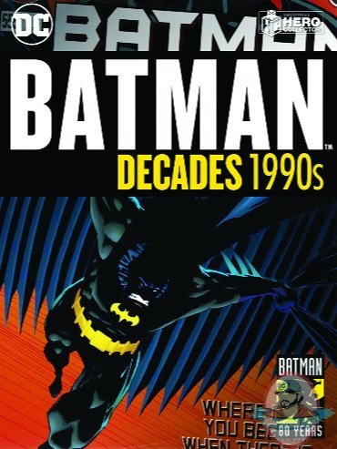 Dc Comics Batman Decades #6 1990S Batman Eaglemoss
