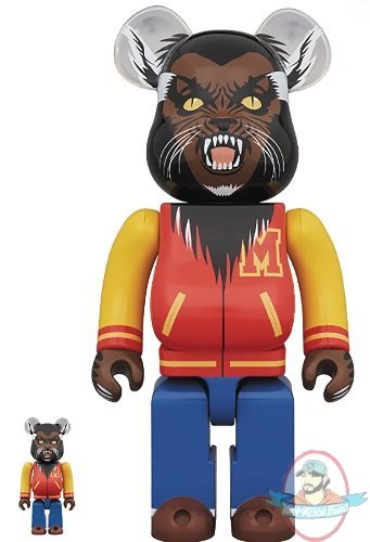 Michael Jackson Werewolf Bearbrick 400% & 100% 2 Pack Medicom