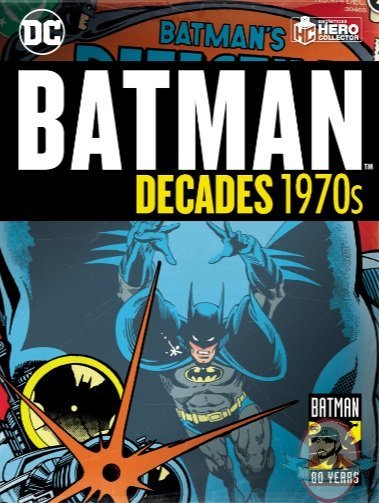 Dc Comics Batman Decades #4 1970S Batman #4 Eaglemoss