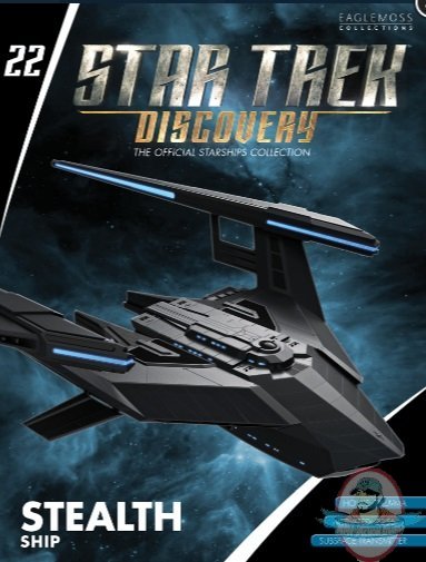 Star Trek Discovery Magazine #22 Stealth Ship Eaglemoss 
