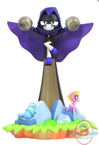 Dc Gallery Teen Titans Go Raven Pvc Statue Diamond Select